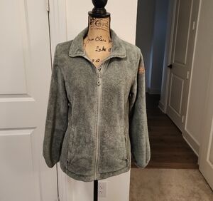 Gerry Weber Sage Green Teddy Jacket